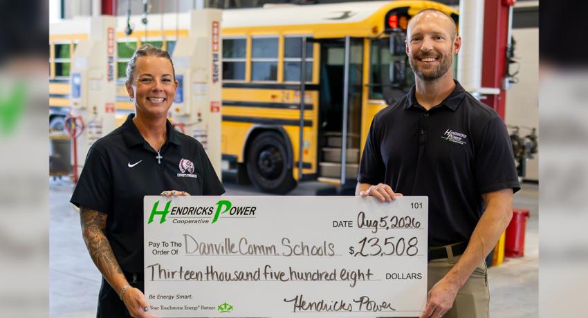 Danville Community School Corp. Receives $13,508 in Rebates
