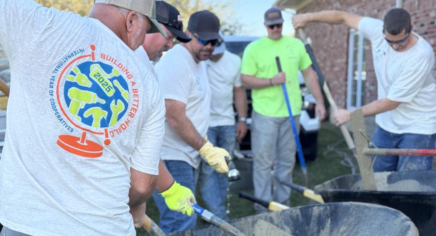 Hendricks Power Hosts Co-op Community Service Day