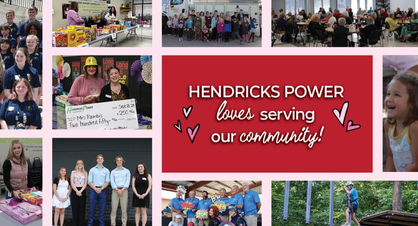 Hendricks Power loves serving our community! 