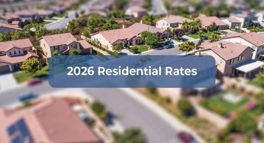 2026 Residential Rates