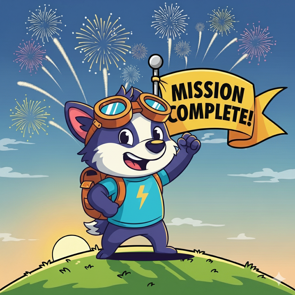 mission complete