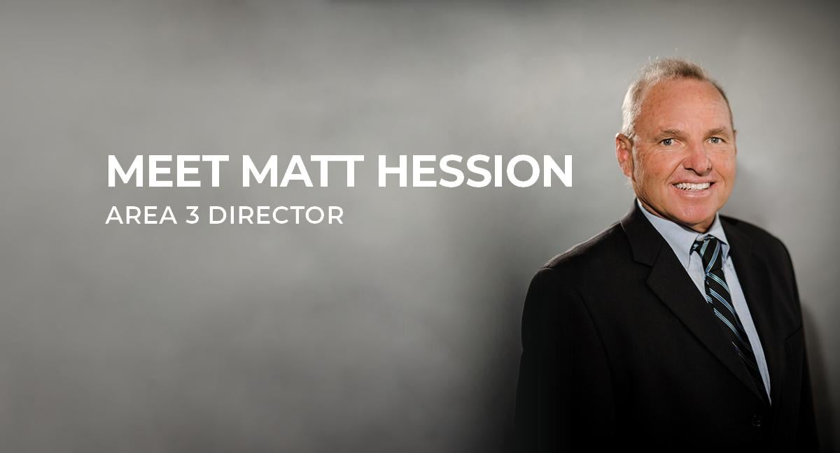 Meet Matt Hession Area 3 Director