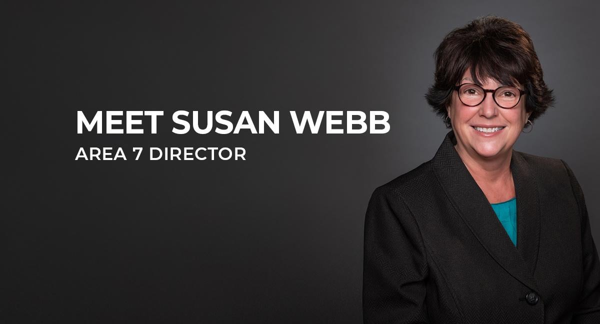 Meet Susan Webb Area 7 Director