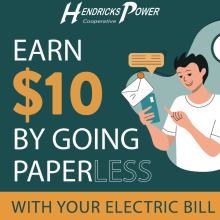 Earn $10 by enrolling in paperless billing