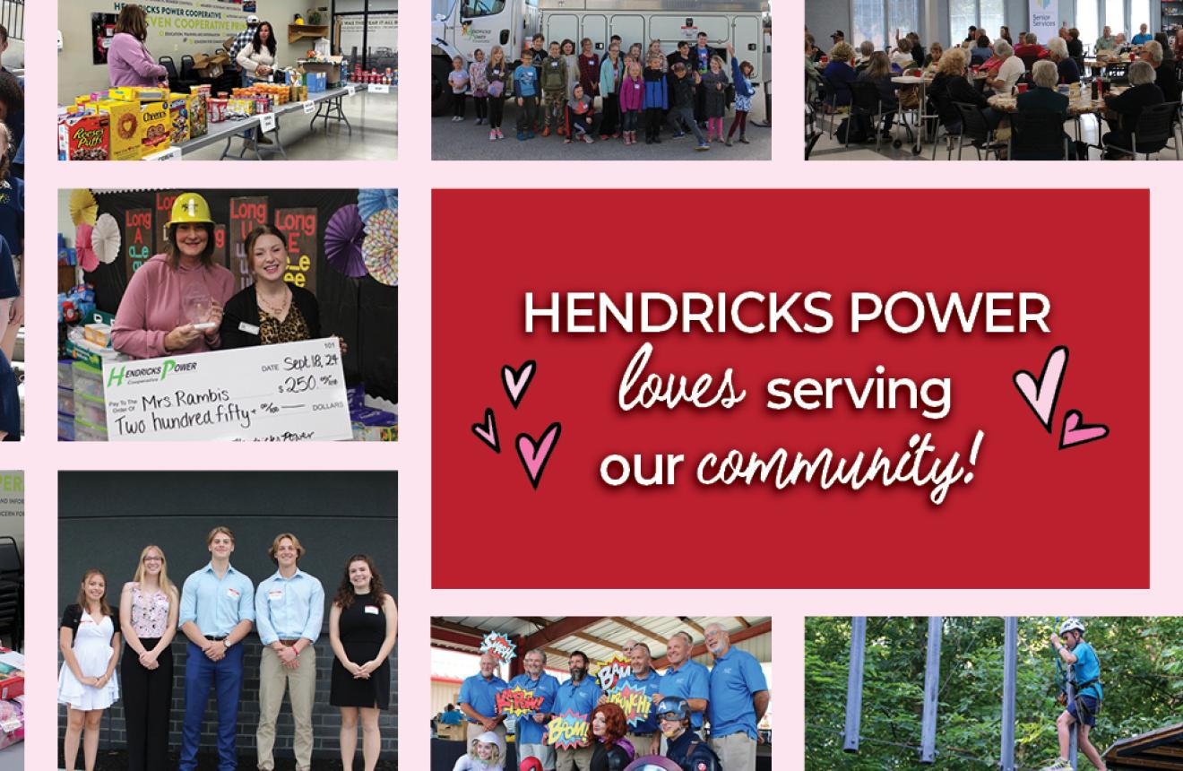 Hendricks Power loves serving our community! 